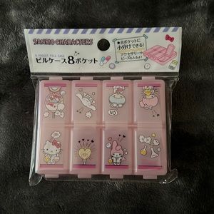 Hello Kitty and friends pill container
